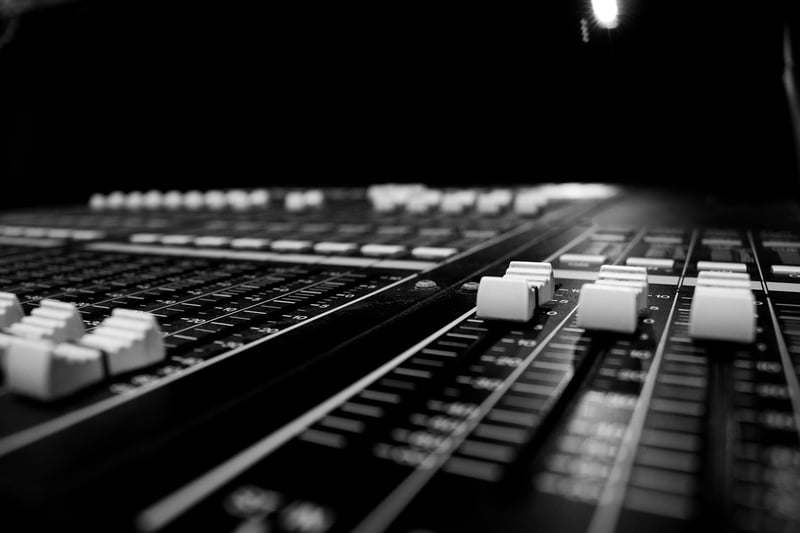mixer console